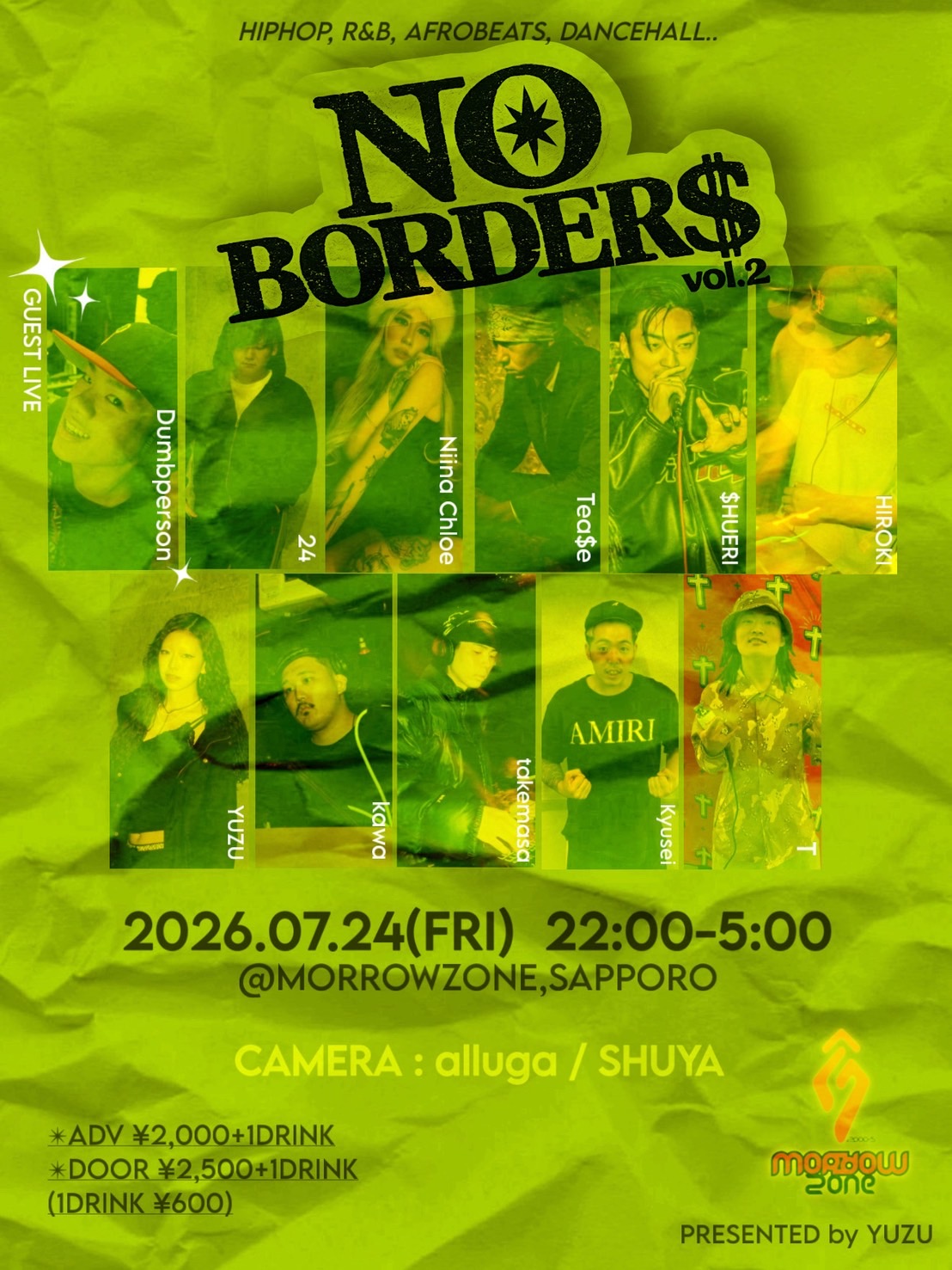 NO BORDER$ vol.2